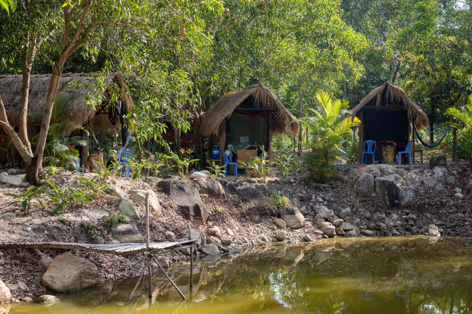 Kampot Camping - Eco Retreat Exterior foto
